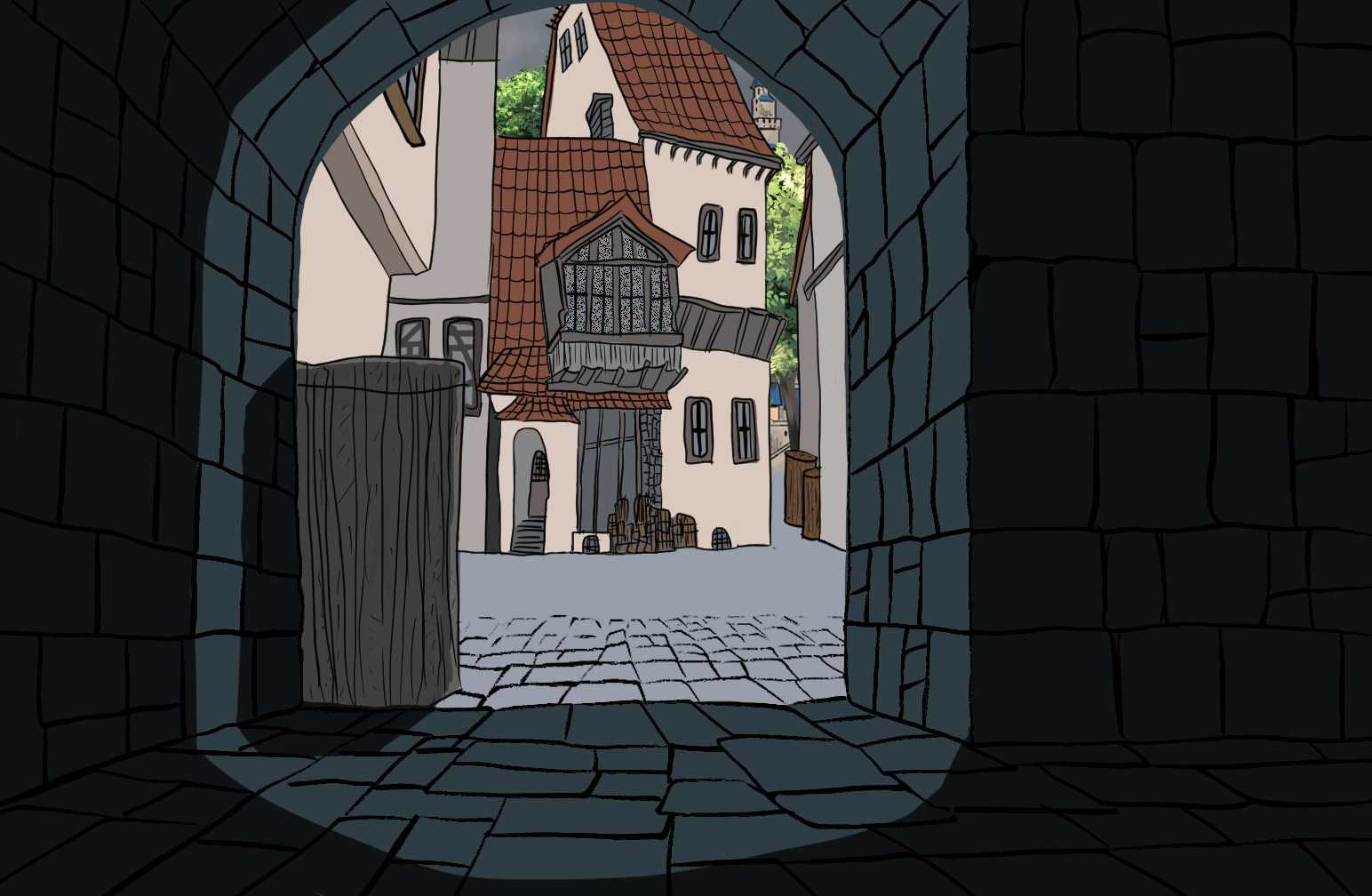 Το βασίλειο του Berneburg — 3D environment